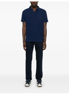 polo ralph lauren polo manssjohnnym10-short sleeve-polo shirt - 710964512001 newport navy