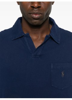 polo ralph lauren polo manssjohnnym10-short sleeve-polo shirt - 710964512001 newport navy