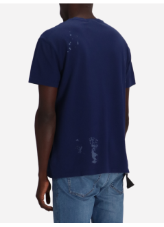 polo ralph lauren t-shirt mansscnclsm1-short sleeve-t-shirt - 710966443001 classic navy