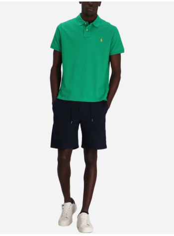 polo ralph lauren polo manthe iconic mesh polo shirt - 710680784417 bright clover c1421 2