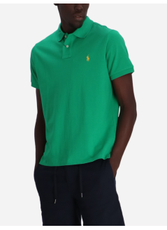 polo ralph lauren polo hombre the iconic mesh polo shirt - 710680784417 bright clover c1421