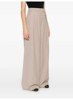 anine bing pant  womanlou trouser - a0310837tpu7 taupe