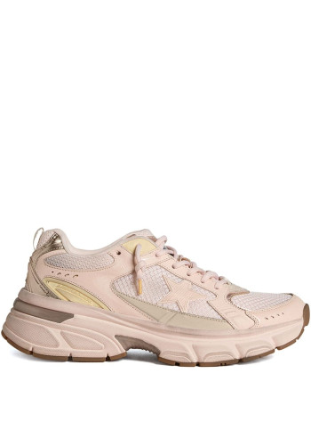 golden goose sneaker womanlightstar net leather and suede upper tpu star net heel and - gwf00724f006474 25747
