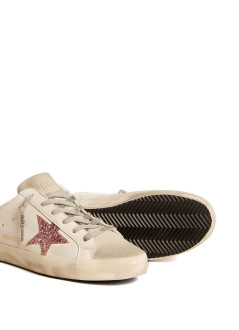 golden goose sneaker womanbio based upper glitter star - gwf00110f005887 10386