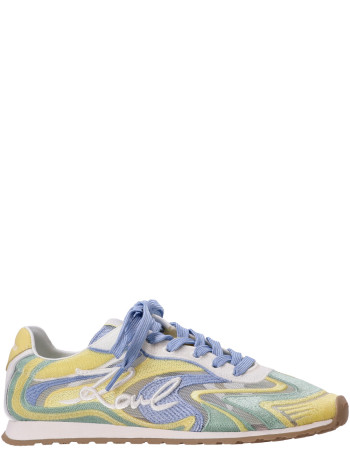 karl lagerfeld sneaker womanvenus mesh mix lo lace - kl65925 myb