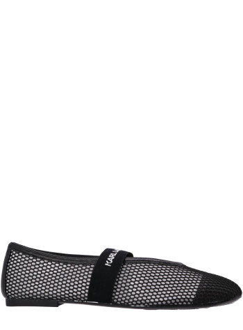 karl lagerfeld pump womankaro mesh pump - kl40125 n0x