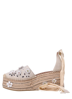 kurt geiger sandalia mujer flower espadrille - 4352644209 44