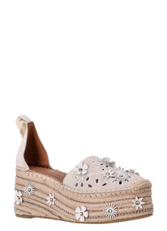 kurt geiger sandalia mujer flower espadrille - 4352644209 44