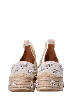 kurt geiger sandalia mujer flower espadrille - 4352644209 44