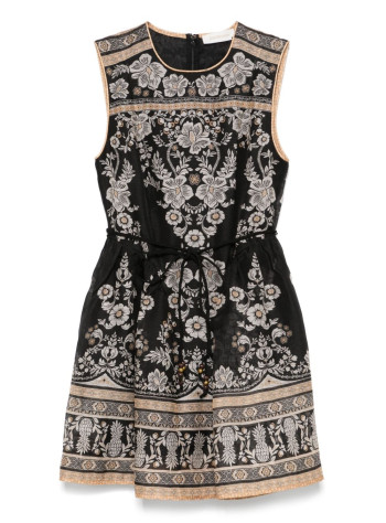 zimmermann dress womanbalance peplum mini dress - 3475ds253 blkstmp