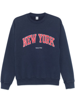 sporty & rich sudadera mujer new york ivy crewneck - st071606304bl106 3902