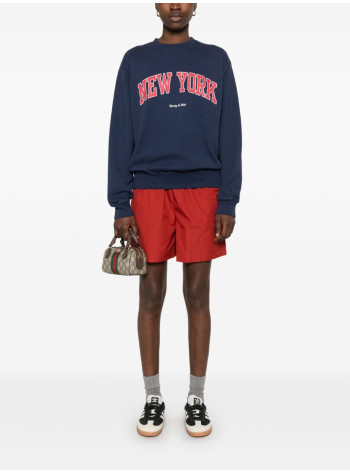 sporty & rich sweater womannew york ivy crewneck - st071606304bl106 3902 2