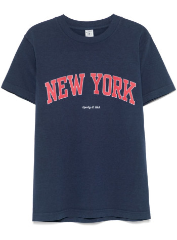 sporty & rich top womannew york ivy t shirt - to043606304bl106 3902