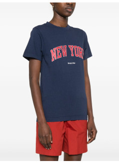 sporty & rich top mujer new york ivy t shirt - to043606304bl106 3902