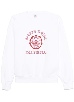 sporty & rich sudadera mujer california emblem crewneck - st071606508wh01 48
