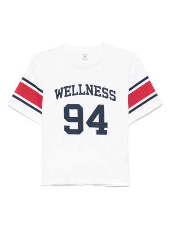 sporty & rich top womanwellness 94 rugby tee - to039606037wh41 3956