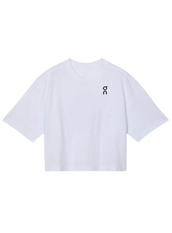 on running top womanclub boxy t - 1wf11120069 white