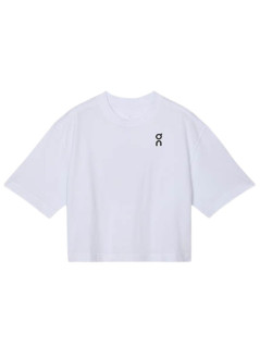 on running top mujer club boxy t - 1wf11120069 white