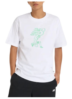 new balance camiseta hombre new balance x debut statue t-shirt - mt51978wt wt