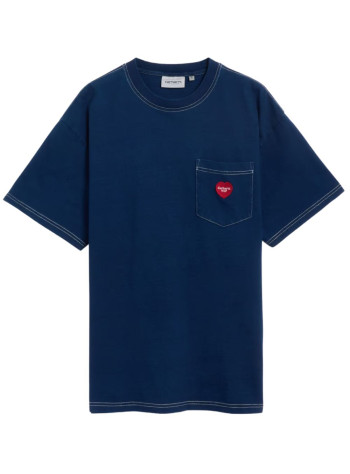 carhartt camiseta hombre s/s ingo pocket t-shirt cotton - i034486 e4gd