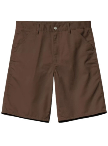 carhartt pantalon corto hombre simple short 'denison' twill - i034912 2ls02