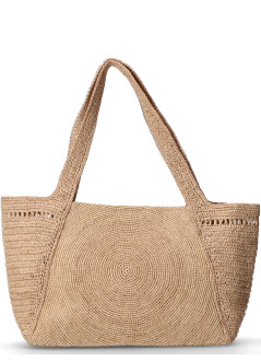 stella mccartney handbag mujer tote bag eco crochet rafia - 7b0107wp0375 9370