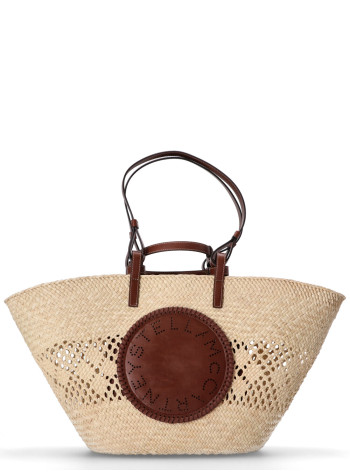 stella mccartney handbag womanlarge basket eco iraca palm - 7b0166wp0593 9370