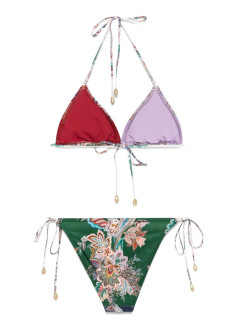 zimmermann bikini 2 pieces womanrhiannon mini tri bikini - 1839wss251 spli