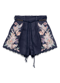 zimmermann short pant womanrhiannon tuck short - 4558ass251 navmltpai