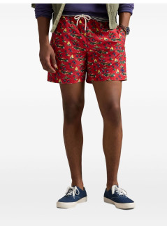 polo ralph lauren trunk hombre traveler-mid-trunk - 710963825001 island scenic red