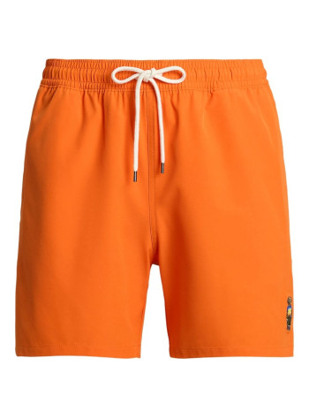 polo ralph lauren trunk hombre traveler-mid-trunk - 710963334001 sailing orange w surf clb bear