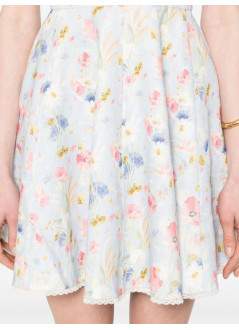 zimmermann dress womanlucky picnic mini dress - 4274dss252 blubqflo