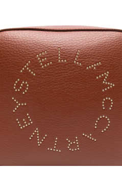 stella mccartney crossbody mujer logo camera bag eco embossed grainy alter mat - 700266wp0563 2215