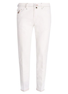 jacob cohen pantalon hombre pant5 pkt slim cropped carrot scott  washed - jumqm015s3848 w00d