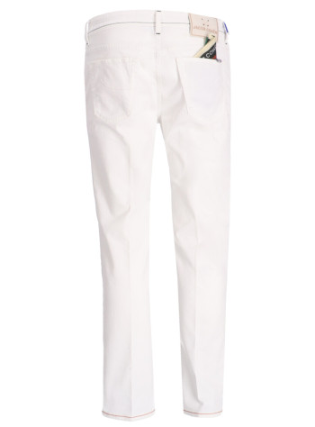 jacob cohen pantalon hombre pant5 pkt slim cropped carrot scott  washed - jumqm015s3848 w00d 2