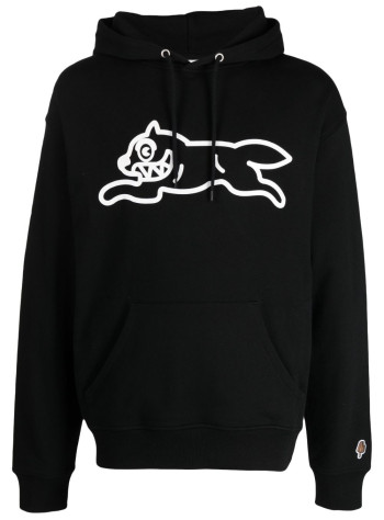 icecream sweater manrunning dog popover hood - ic23223 black