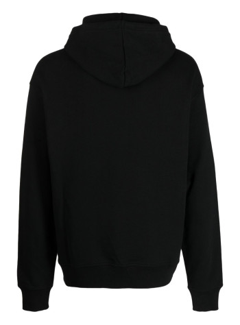 icecream sweater manrunning dog popover hood - ic23223 black 2