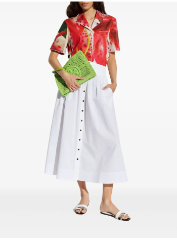 tory burch shirt womanlily cotton camp shirt - 170957651 651 2