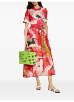 tory burch vestido mujer printed shirt dress - 171136651 651