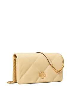 tory burch crossbody mujer kira diamond quilt chain wallet - 158624700 700