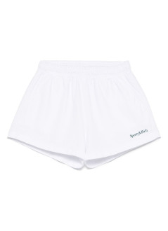 sporty & rich pantalon corto mujer serif logo disco short - sh037606300wh01 48