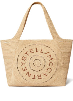 stella mccartney handbag mujer tote eco crochet rafia - 7b0084wp0375 9370
