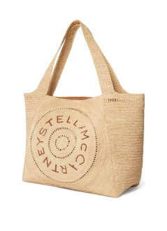 stella mccartney handbag mujer tote eco crochet rafia - 7b0084wp0375 9370