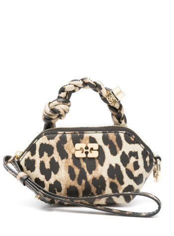 ganni wallet womanganni bou bag nano print - a6549 943