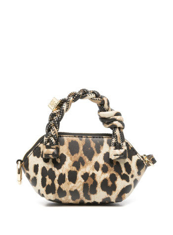 ganni wallet womanganni bou bag nano print - a6549 943 2