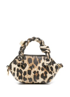 ganni wallet womanganni bou bag nano print - a6549 943
