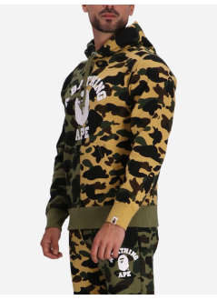 bape sudadera hombre 1st camo separate pullover hoodie m - 001ppl301007m multi
