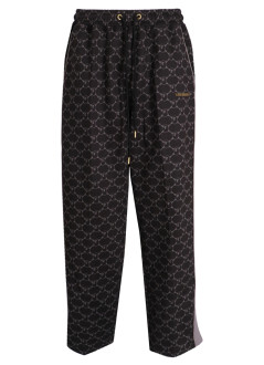bape pantalon hombre college monogram relaxed fit pants m - 001ptl301311m black