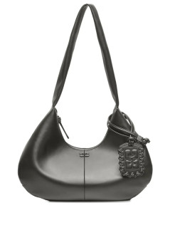 ganni handbag womanganni bou bag hobo medium - a6865 067