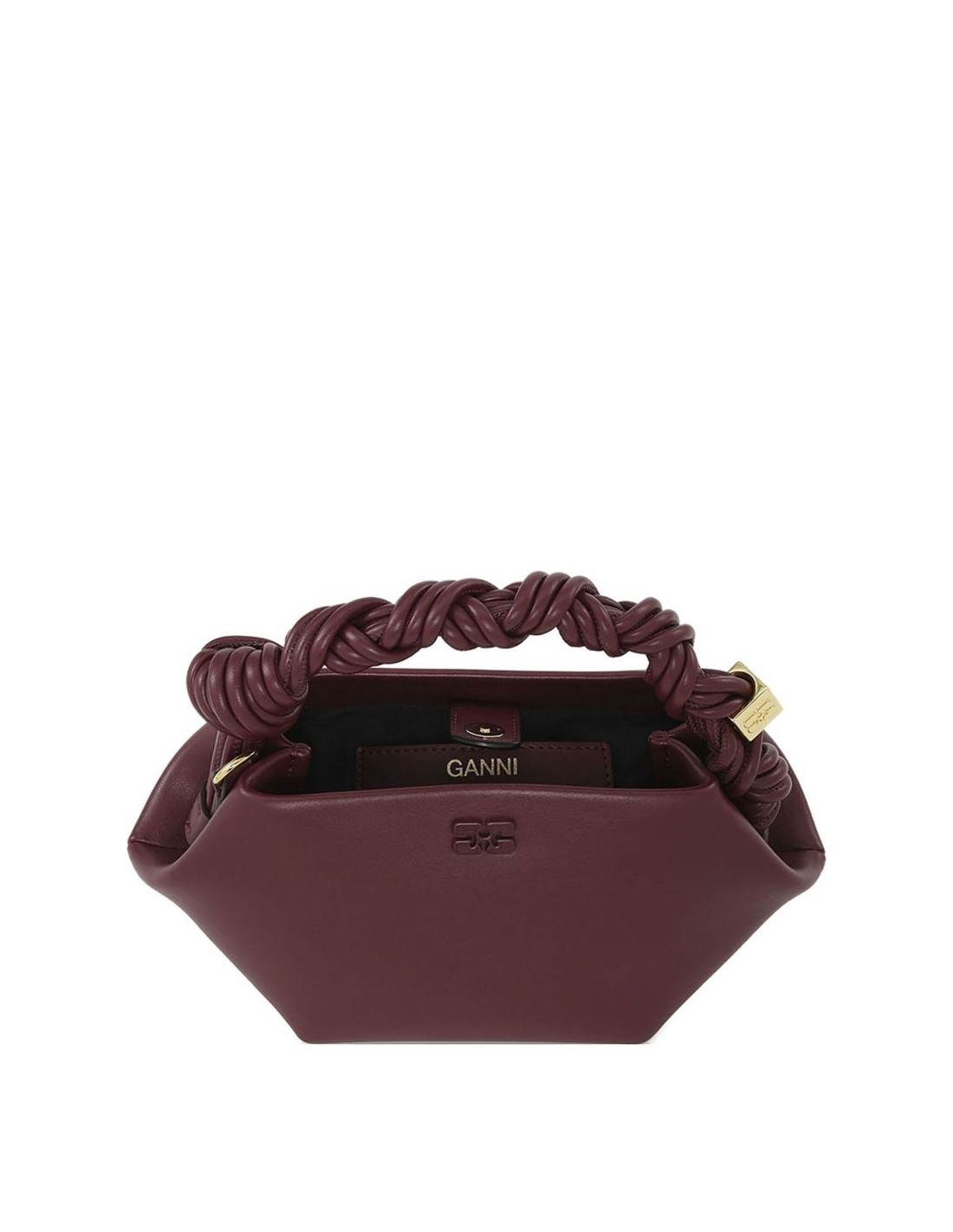 ganni crossbody mujer ganni bou bag mini - a6947 436 Talla T/U Color rojo